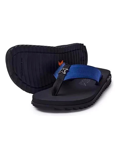 Kenner Kivah DLK-05 Black/Blue – Sandália Masculina Tratorada