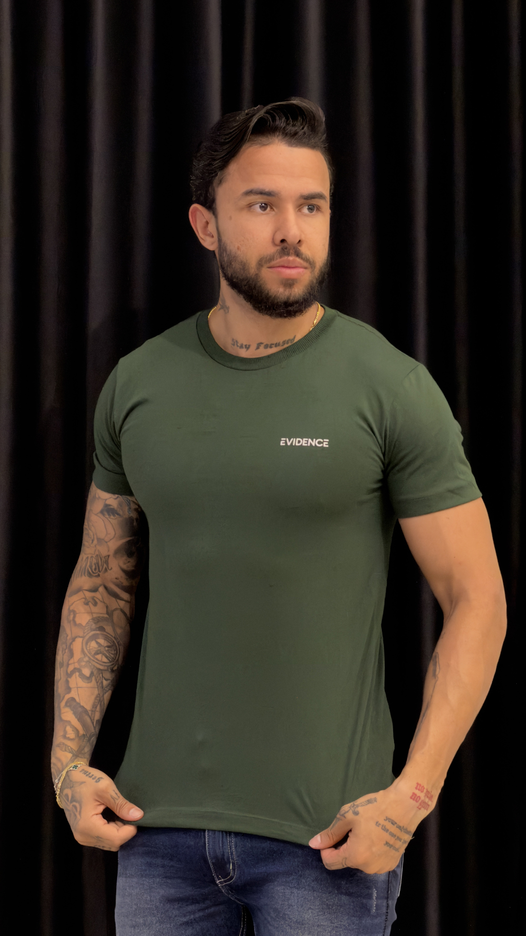 Camisetas Evidence Eagle - Silver