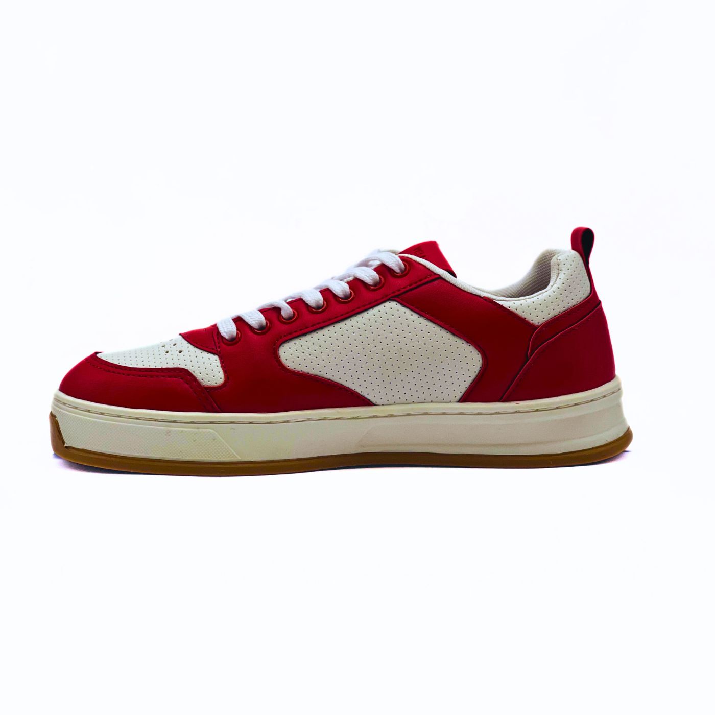 Sapatênis Velut WE-07 Branco/Vermelho