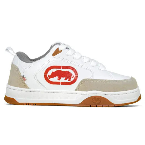 Tênis Ecko Malibu Street – White & Red