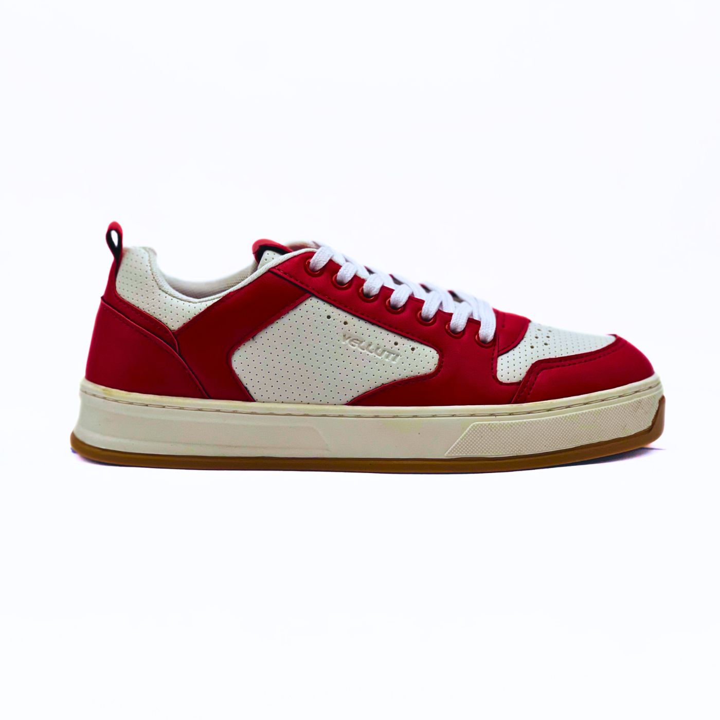 Sapatênis Velut WE-07 Branco/Vermelho