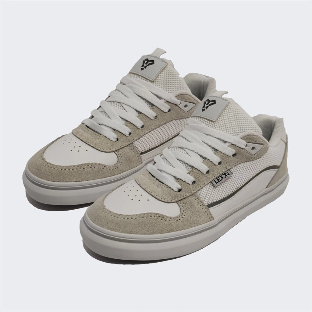 Tênis Lejon LJVU0247 Branco/Branco – Lifestyle Minimalista