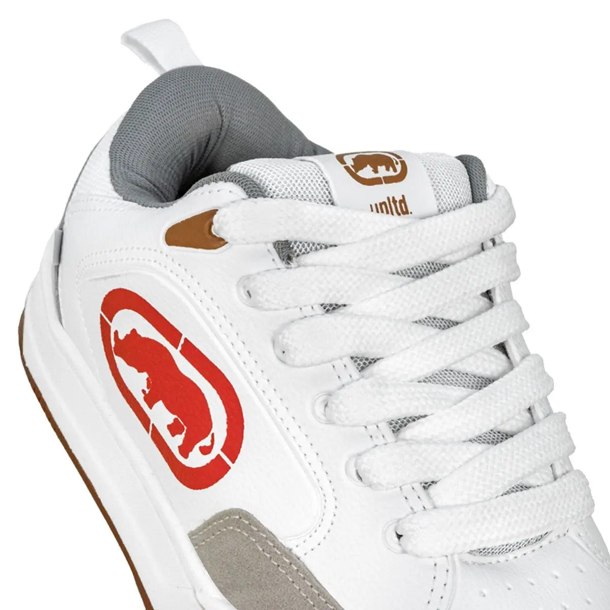 Tênis Ecko Malibu Street – White & Red