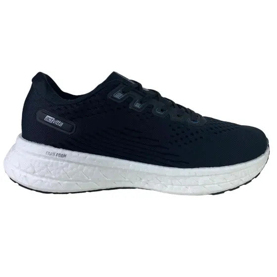 Actvitta Light Foam Black & White – Tênis Masculino de Caminhada e Corrida
