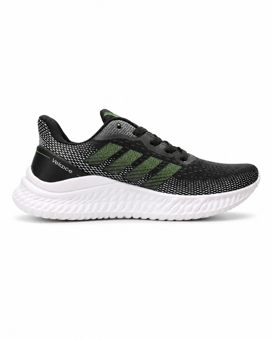Tênis Casual Masculino Veloce Originals Urban Force Preto Caramelo