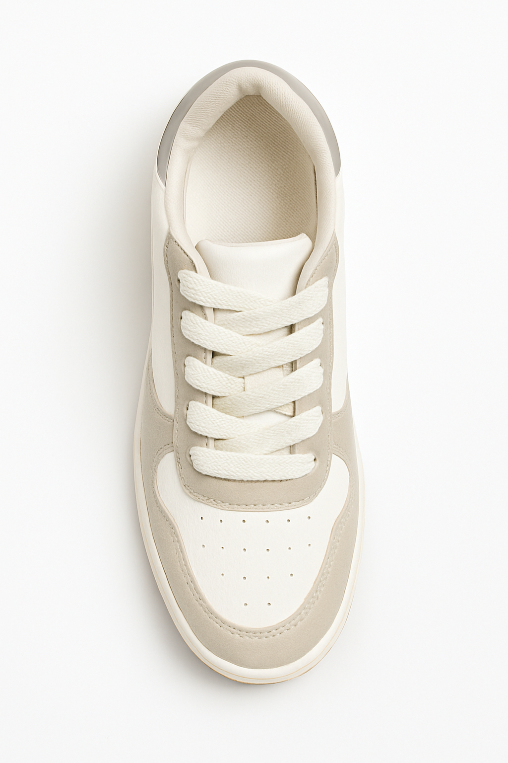 Tênis Feminino EC622 Branco/Níquel Casual Oneflip