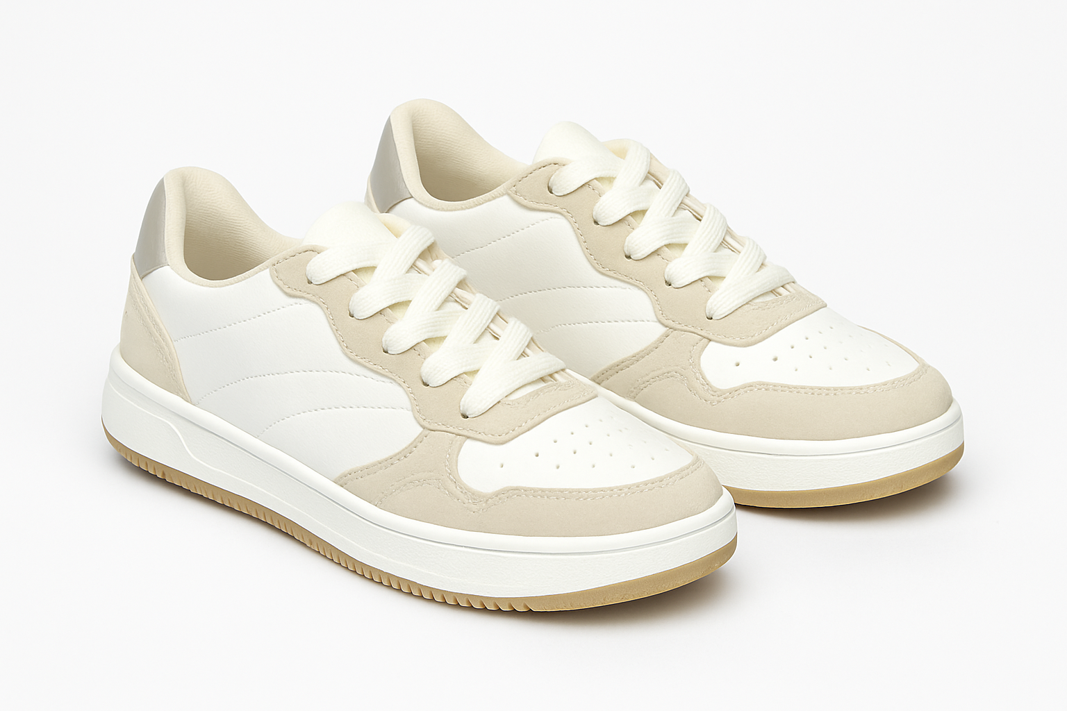 Tênis Feminino EC622 Branco/Níquel Casual Oneflip