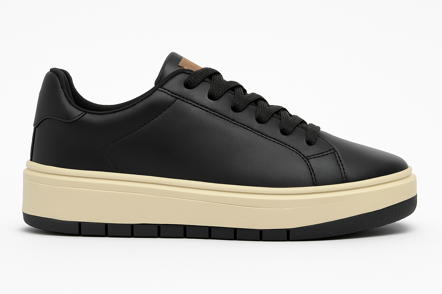 Tênis Feminino Plataforma TF536 Preto Oneflip