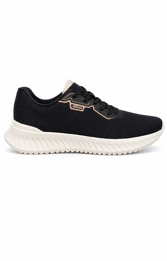 Tênis Actvitta Flow Knit Preto