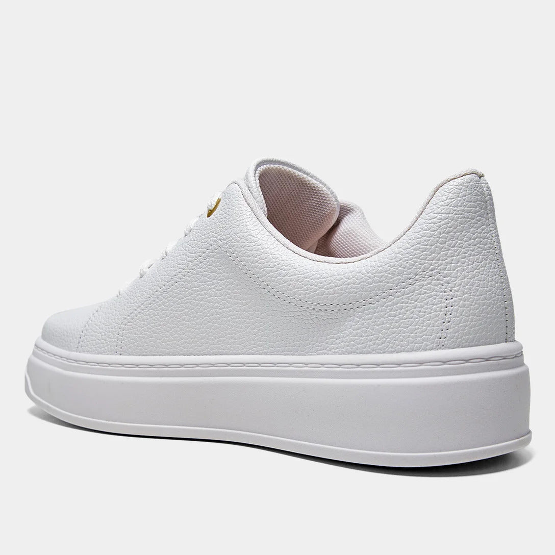 Tênis Casual Napa Turim – Branco Clássico