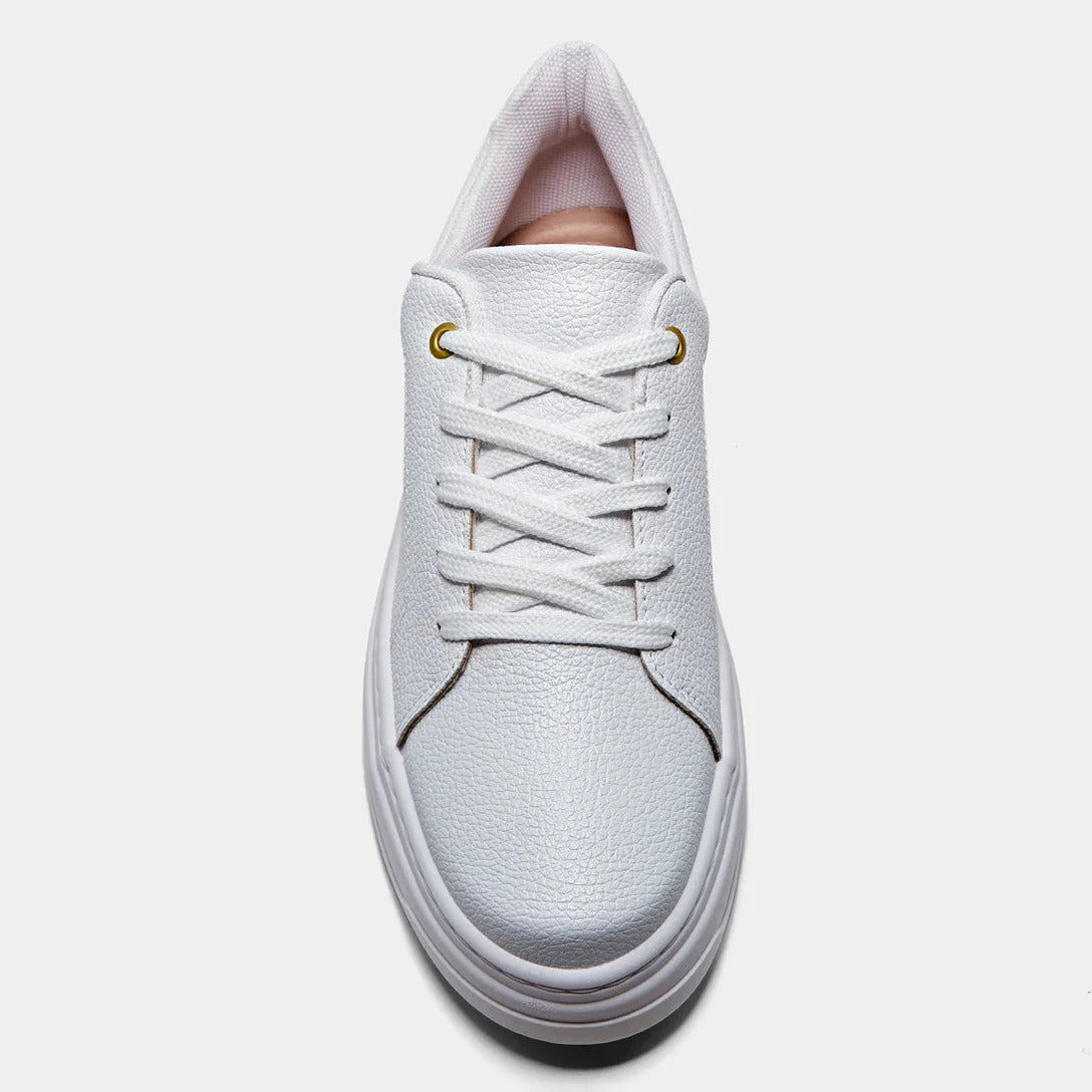 Tênis Casual Napa Turim – Branco Clássico