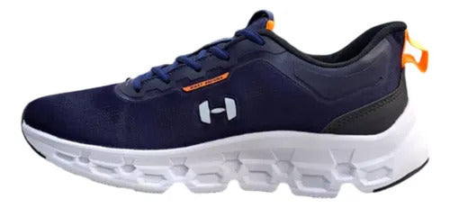 Tênis Host Thunder Marinho com Laranja