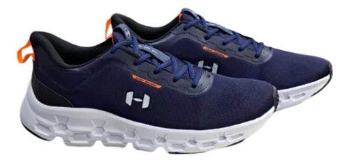 Tênis Host Thunder Marinho com Laranja
