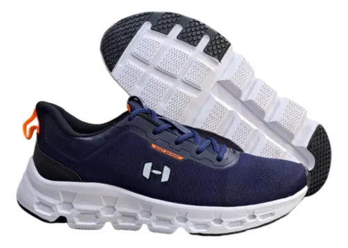 Tênis Host Thunder Marinho com Laranja