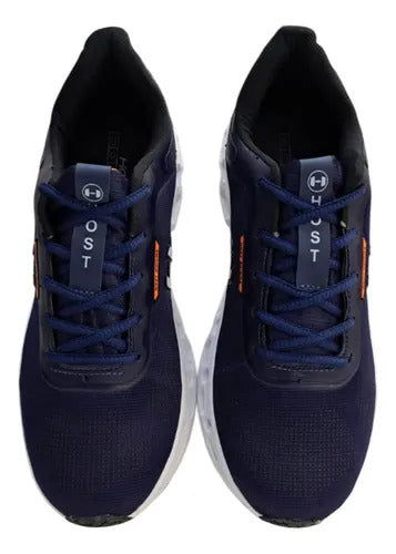 Tênis Host Thunder Marinho com Laranja