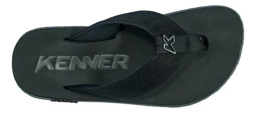 Kenner Kivah DLK-02 Grey/Black – Sandália Masculina Tratorada ( 1300022304-2 )