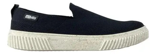 Actvitta Slip-On Knit Preto – Tênis Masculino Casual