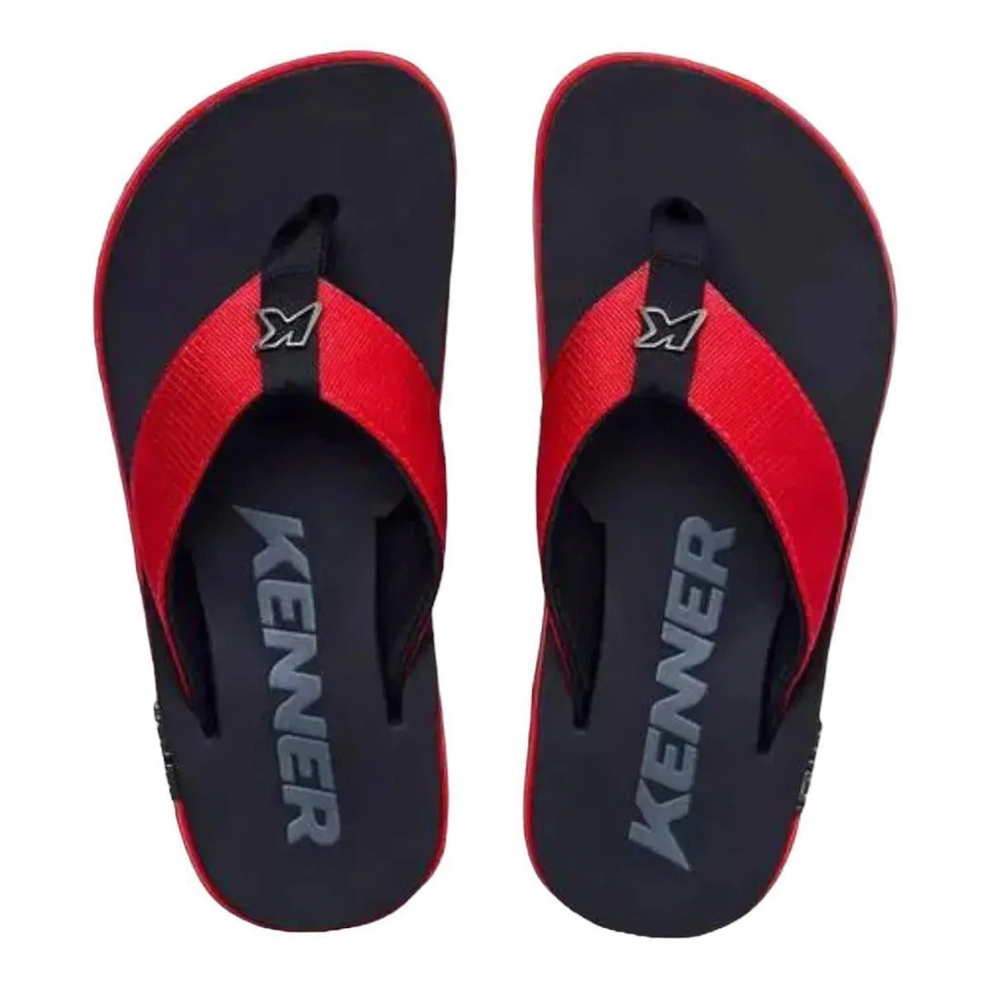 Kenner Kyah TKSI Red & Black – Sandália Masculina Plataforma