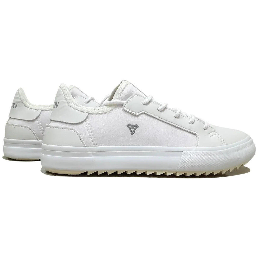 Tênis Lejon LJVU0258 BrancoOff White – Casual Premium Minimalista