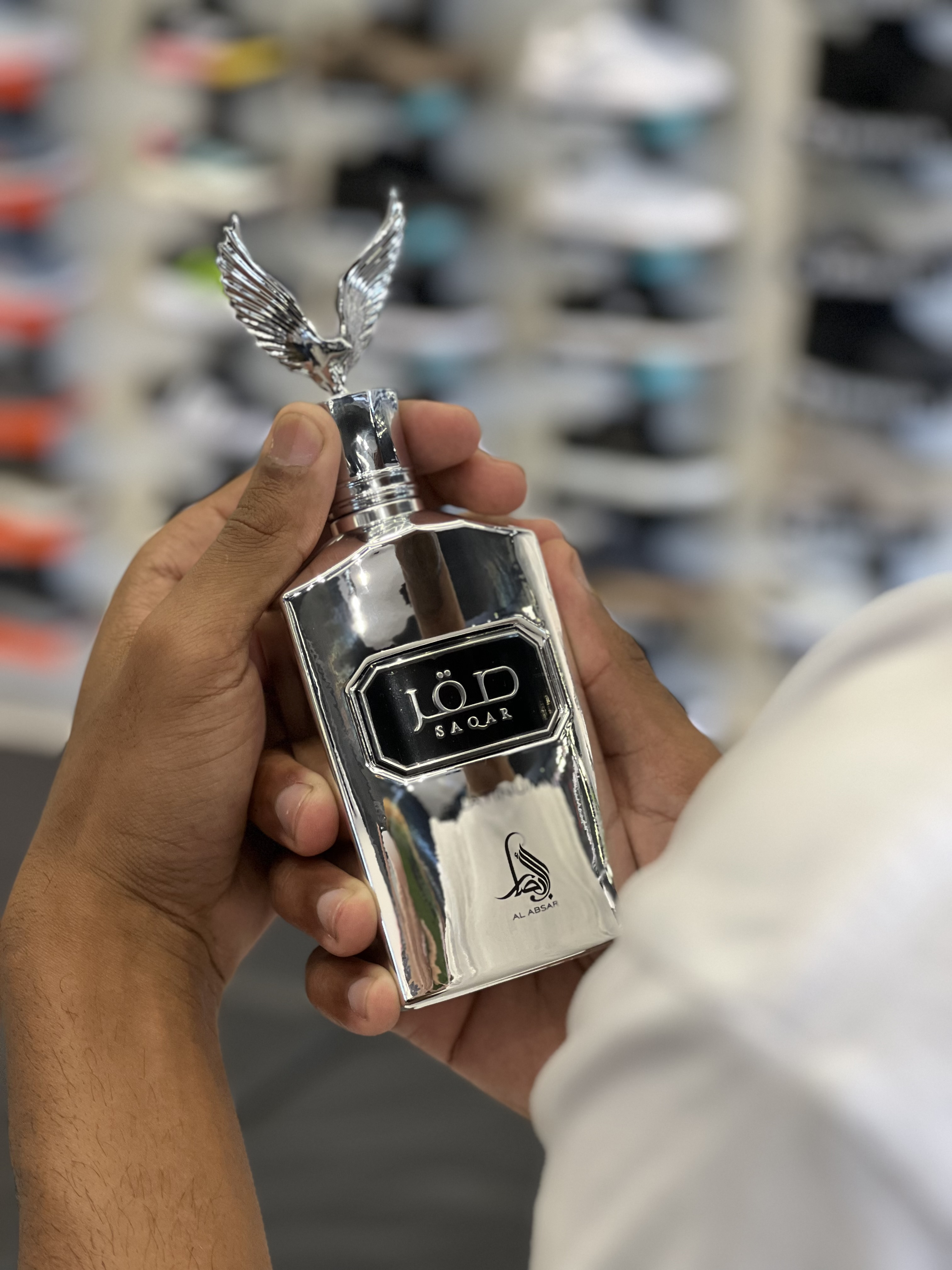 Al Absar Saqar Platinum - Perfume Masculino 100ml
