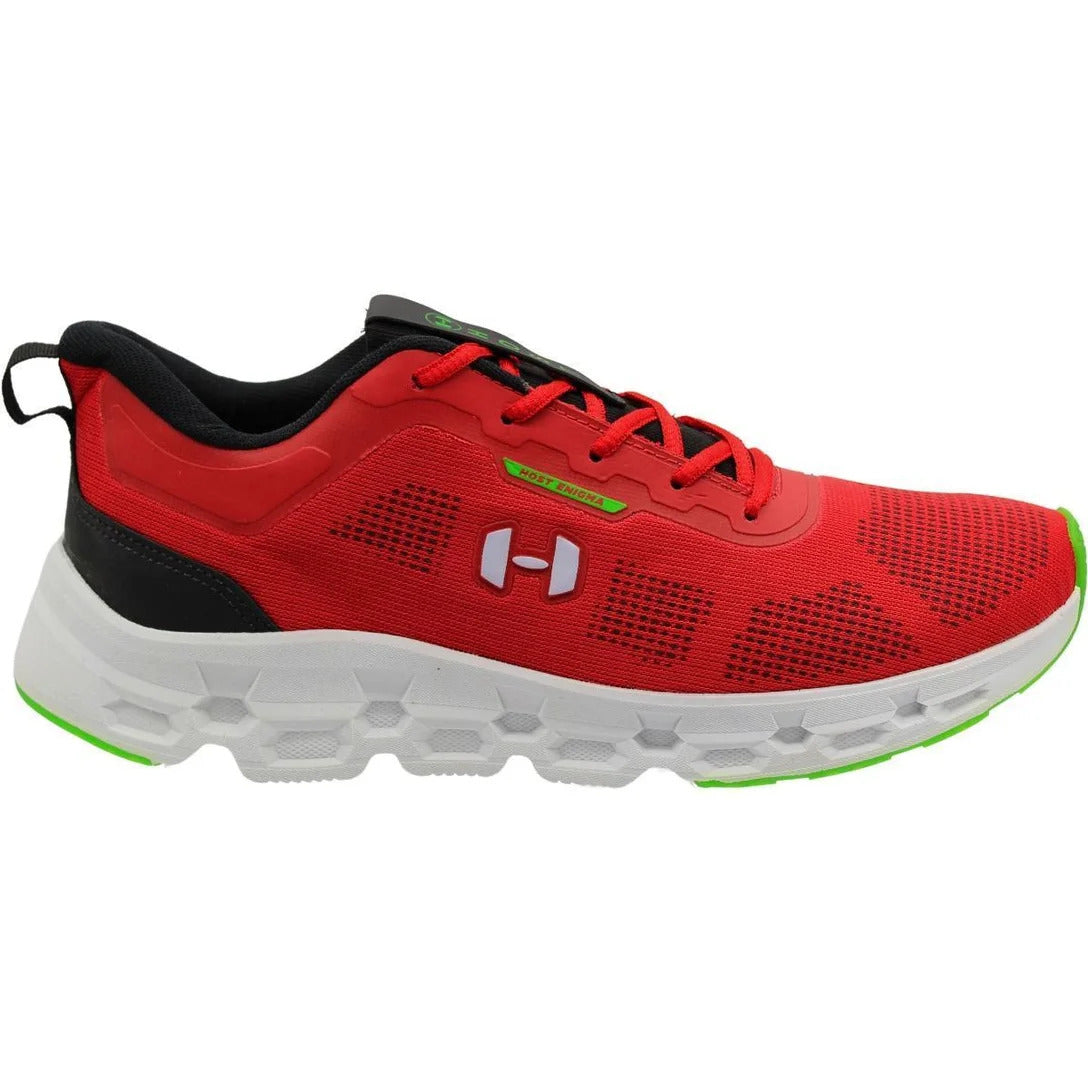 Tênis Host Thunder Vermelho com Verde Limão