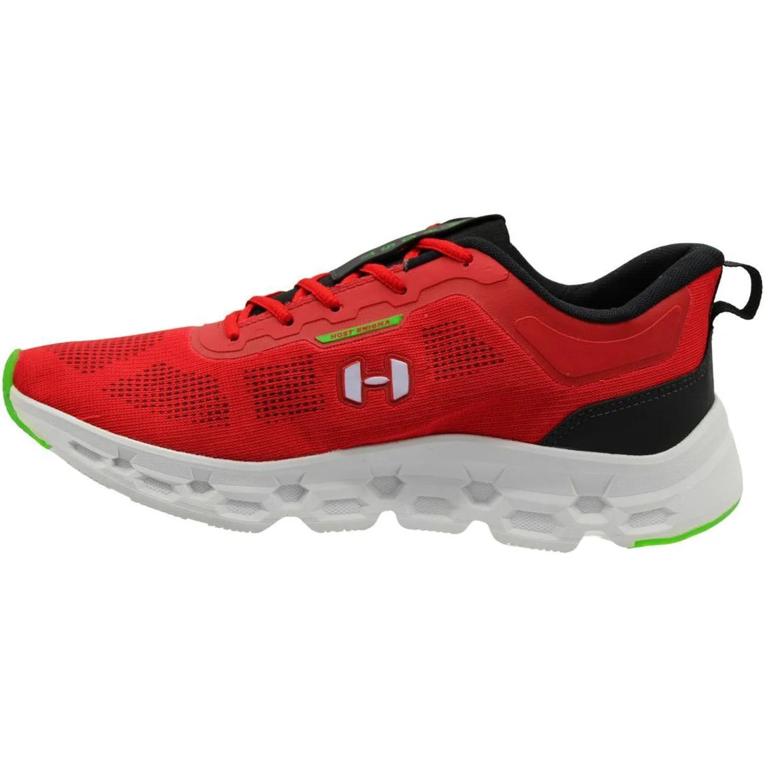Tênis Host Thunder Vermelho com Verde Limão
