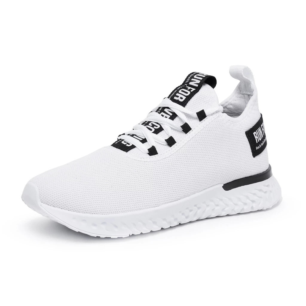 Tênis Masculino Oneflip JM002 Branco/Preto Runner