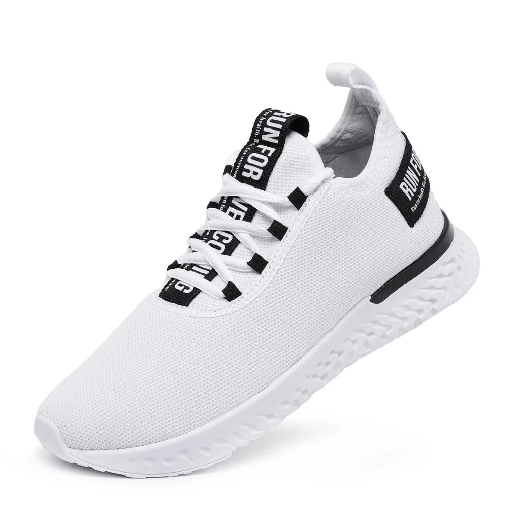 Tênis Masculino Oneflip JM002 Branco/Preto Runner