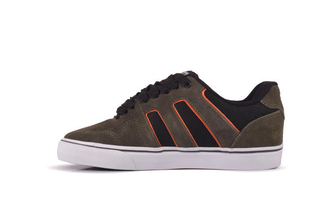 Tênis Lejon LJVU0249 – Verde Militar com Detalhes Laranja