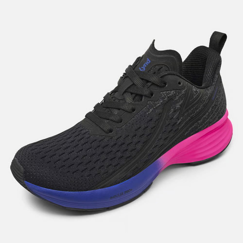 Tênis Lynd Gravit Flux 2 – Preto/Royal/Pink