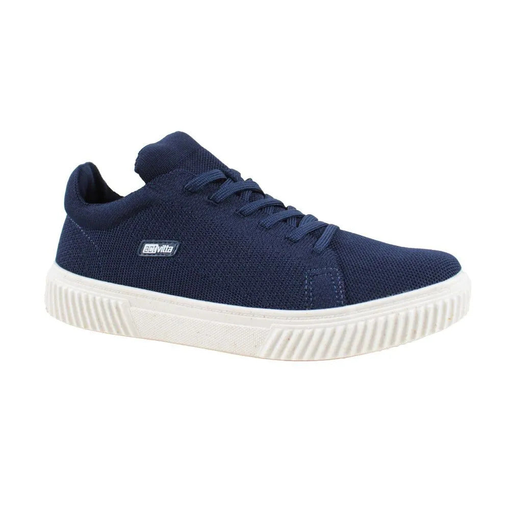 Actvitta Urban Knit Azul – Tênis Masculino Casual