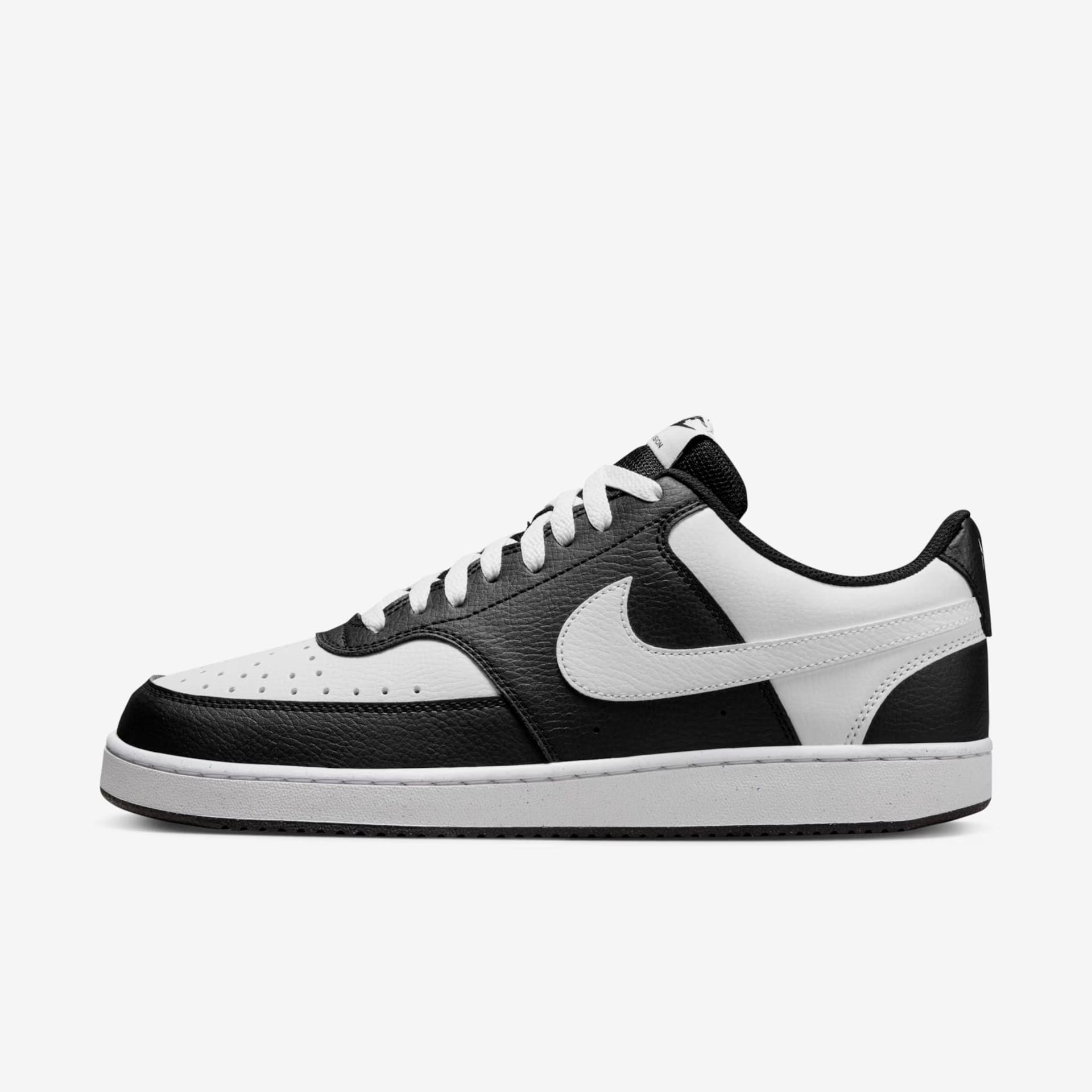 Tênis Nike Court Vision Low – Preto/Branco