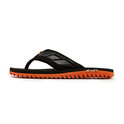 Kenner Kivah Full Force- Preto/Laranja  – Sandália Masculina