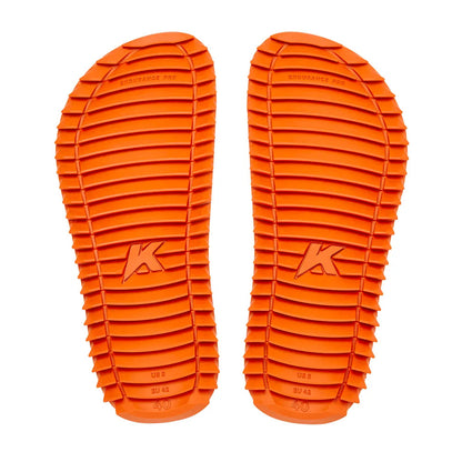 Kenner Kivah Full Force- Preto/Laranja  – Sandália Masculina