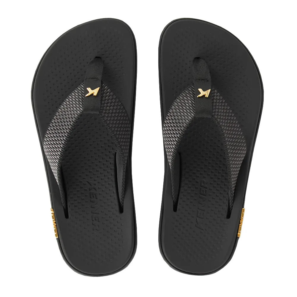 Kenner Kivah - Black – Sandália Masculina