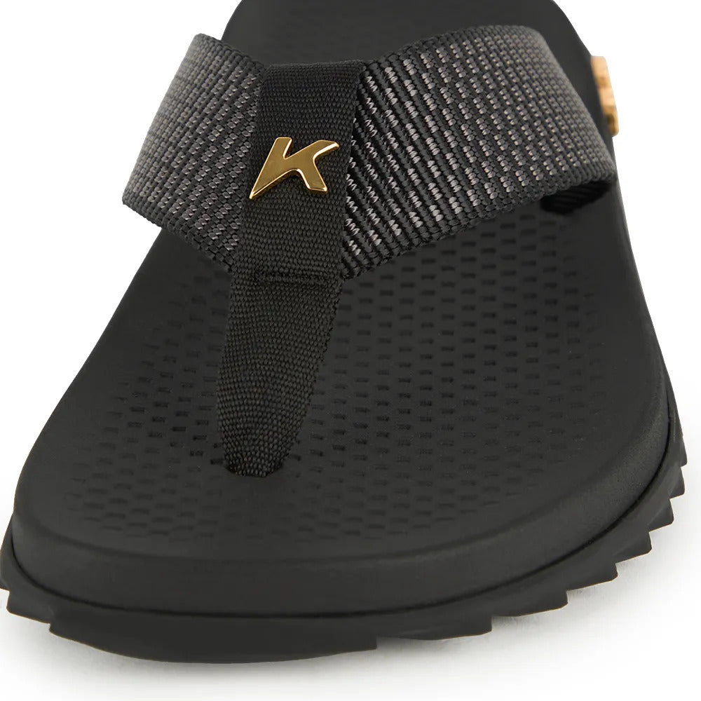 Kenner Kivah DLK-01 Black – Sandália Masculina Tratorada
