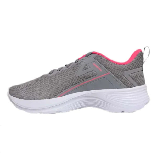 Tênis Lynd Essential Cinza/Pink – Conforto e Leveza