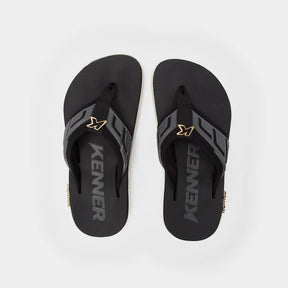 Kenner Kivah Full Force – Sandália Masculina Branco/Preto/Grafite