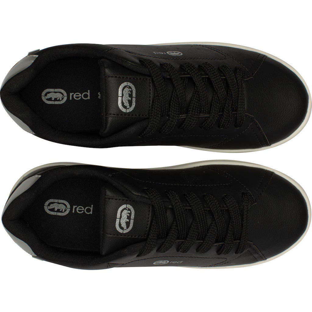 Tênis Ecko ECATL03 PretoPrata – Estilo Clássico e Elegância