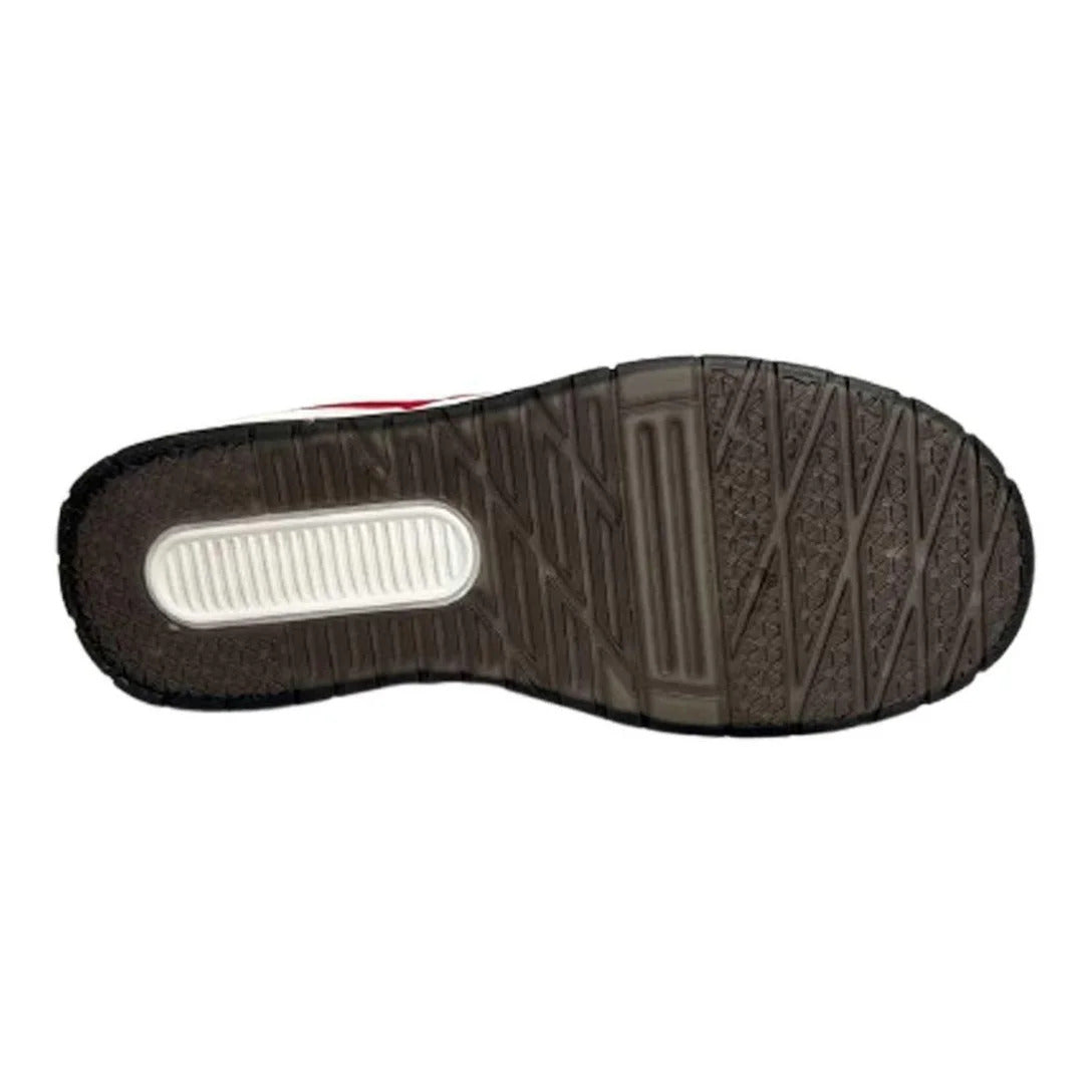 Tênis Hawk Branco/Vermelho – Estilo Retrô com Performance Urbana