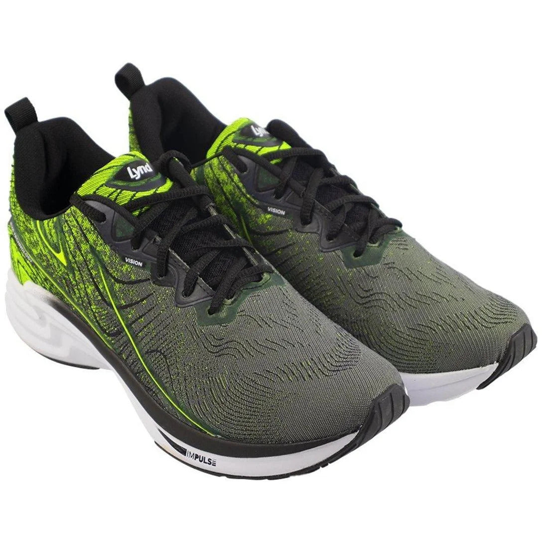 Tênis Lynd Vision – Preto/Verde Cítrico