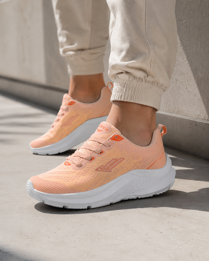Tênis Feminino Esportivo Veloce Motion Peach