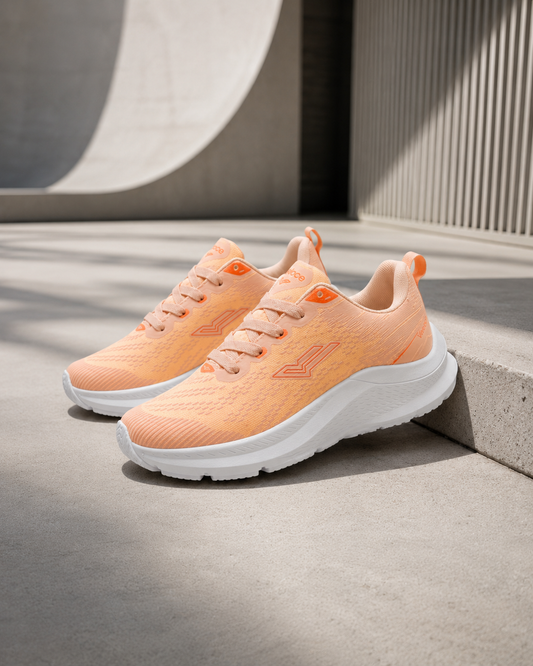 Tênis Feminino Esportivo Veloce Motion Peach