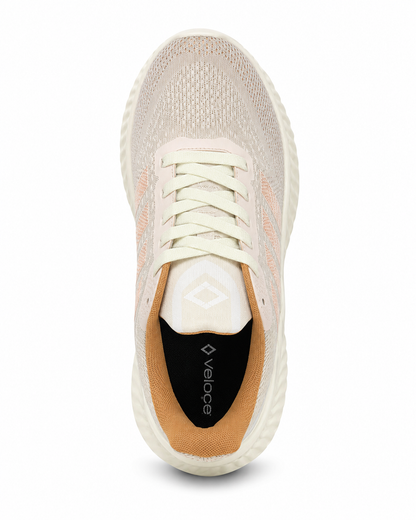Tênis Esportivo Feminino Veloce Air Motion Nude Rosé