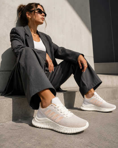 Tênis Esportivo Feminino Veloce Air Motion Nude Rosé