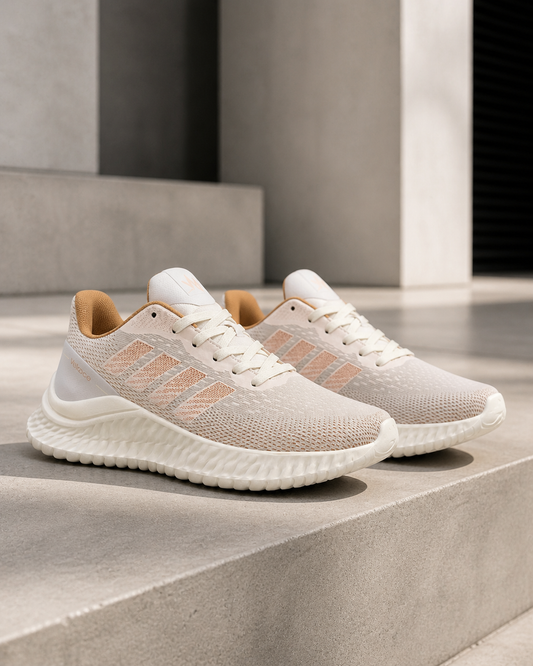 Tênis Esportivo Feminino Veloce Air Motion Nude Rosé