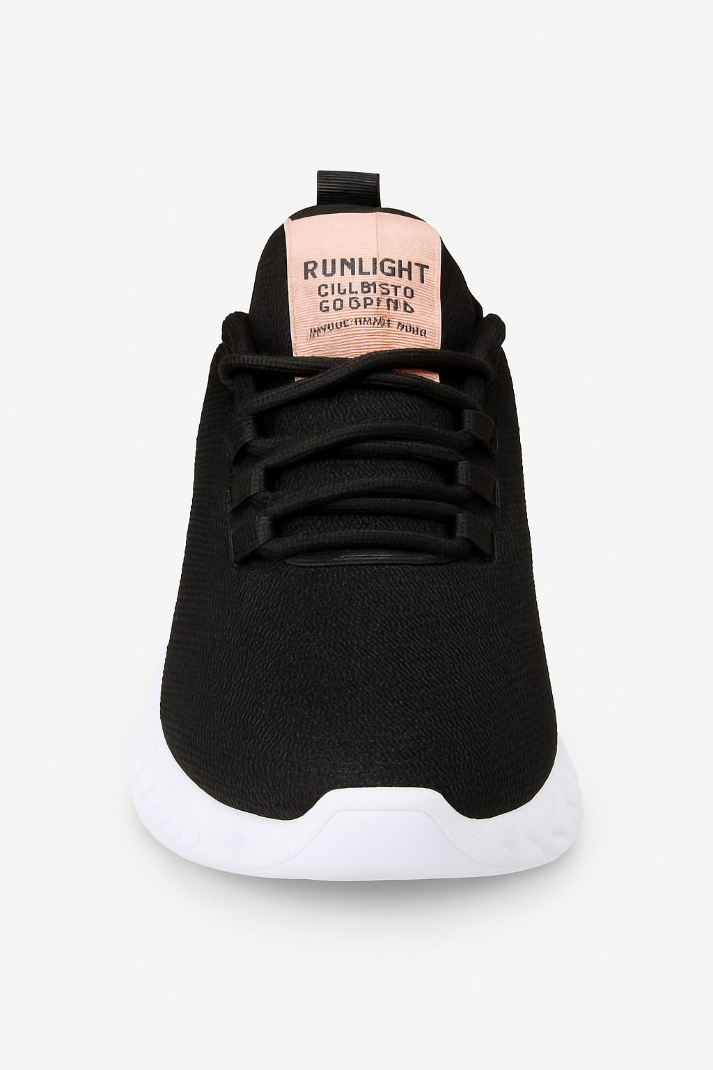 Tênis Feminino JF002 Preto/Rosé Casual Oneflip