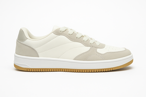 Tênis Feminino EC622 Branco/Níquel Casual Oneflip