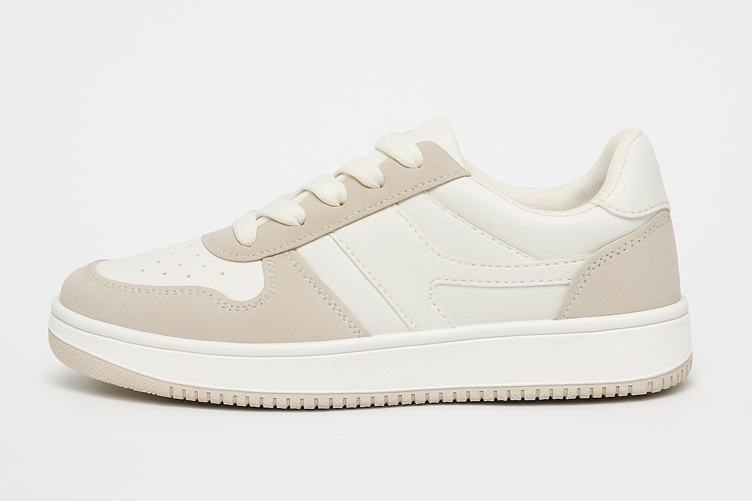 Tênis Feminino EC621 Branco/Cinza Casual Oneflip