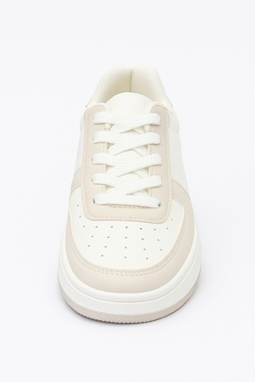 Tênis Feminino EC621 Branco/Cinza Casual Oneflip